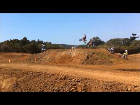 Minibike racing at Fort Lytton