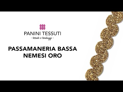 Francese Gimp Treccia Orlo, Stile Fgs , Colore C4 - Oro Antico