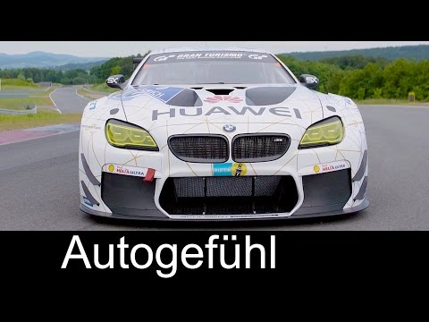 BMW M6 GT3 585 hp Sound Racetrack Exterior/Interior