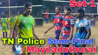 Download lagu 50000rs Semi-Final | Set-1 | Mayiladuthurai vs Tamilnadu Police | Mr Love Volleyball mp3