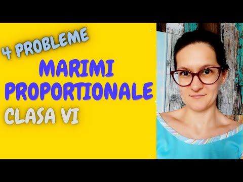 Marimi direct proportionale | Marimi invers proportionale | Clasa VI
