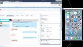 Conversational 1-on-1 Texting and Incoming Alerts Demo