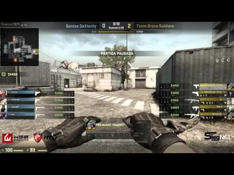 [CS: GO BURST #1] Semi Final 2: Santos Dexterity vs Team Brave Soldiers