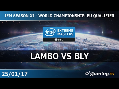 Lambo vs Bly ZvZ - IEM Season XI - World Championship: EU Qualifier - Starcraft II