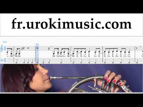 Cours de Cor D'harmonie Childish Gambino - Feels Like Summer Tuto Partitions um-i829