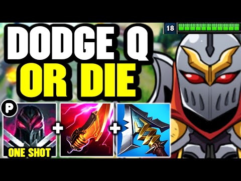 ZED BUT IF YOU BLINK YOU GET ONE SHOT! (FASTEST BURST IN THE GAME)