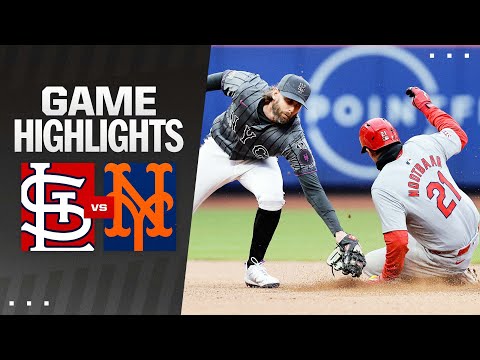 Cardinals vs. Mets Game Highlights (4/27/24) | MLB Highlights