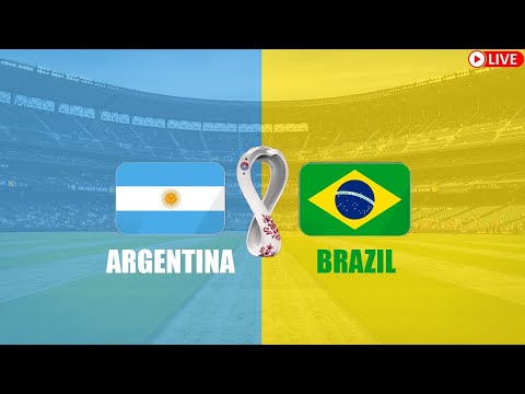 Argentina VS Brazil FIFA 23 Gameplay.Watch along. PC football game.