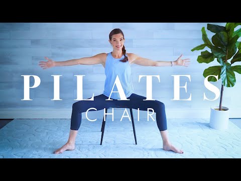 Chair Pilates for Seniors & Beginners || Gentle Pilates Workout with Stretching