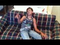 Music Video Jared Cardona 12 Year Old Boy Singing Fireflies Owl City Cover Wmv