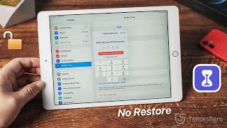 How to Bypass iPad Screen Time Password without Apple ID or Restoring