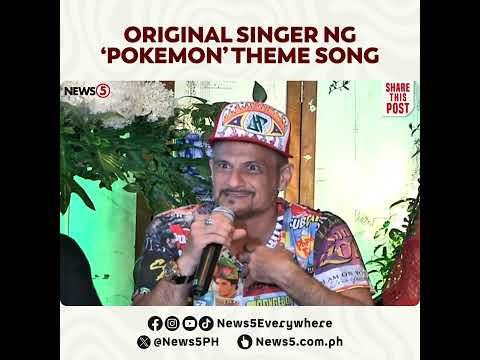 Singer ng ‘Pokemon’