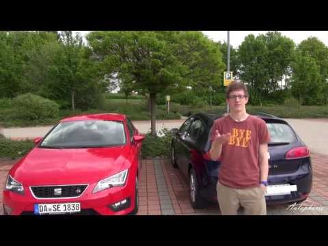 Seat Leon (1P) 1.6 102 PS vs. Seat Leon (5F) 1.4 TSI 122 PS Vergleich Elastizität