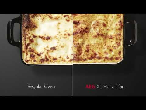 AEG Double B/U Oven Electric DUB331110M - Stainless Steel Video 1