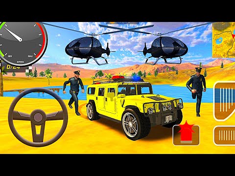 Real Police Car Game Simulator 2022   Police Hummer Car Driving Simulator Games   Gameplay #E1