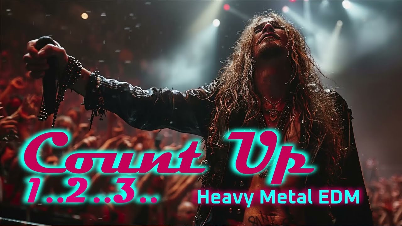 💥 Heavy Metal EDM 🤘 Count Up 1 2 3 🔥 - An intense ⚡ energetic 🎧 and electrifying 🤖AI Music