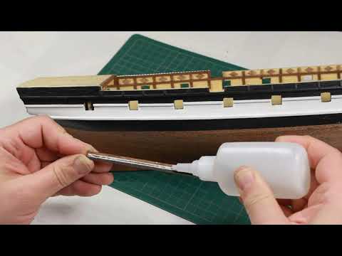 CASCO-36- Como hacer remates 2. HMS BEAGLE - Modelismo Naval