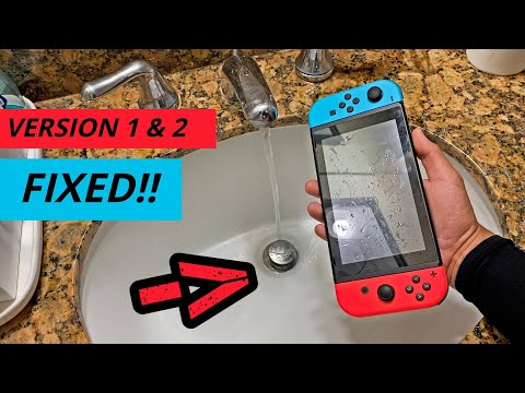 How to Fix WATER DAMAGED Nintendo Switch [V1 & 2]