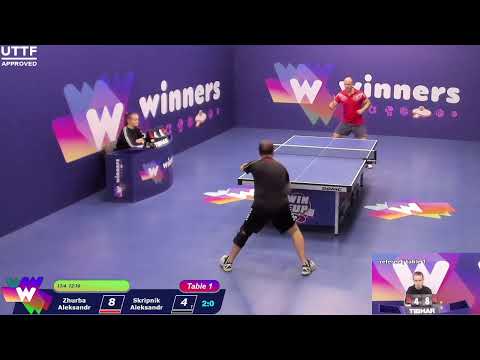 WINners CUP table 1  22.11  Zhurba Aleksandr - Skripnik Aleksandr    18:30