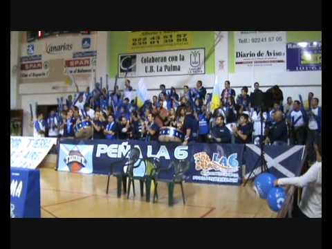 PEÑA LA 6.: UB LA PALMA VS TENERIFE BALONCESTO 1º PARTE