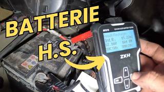Tester la BATTERIE de la VOITURE avant de la REMPLACER