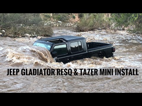 Jeep Gladiator RESQ & Tazer Mini Install