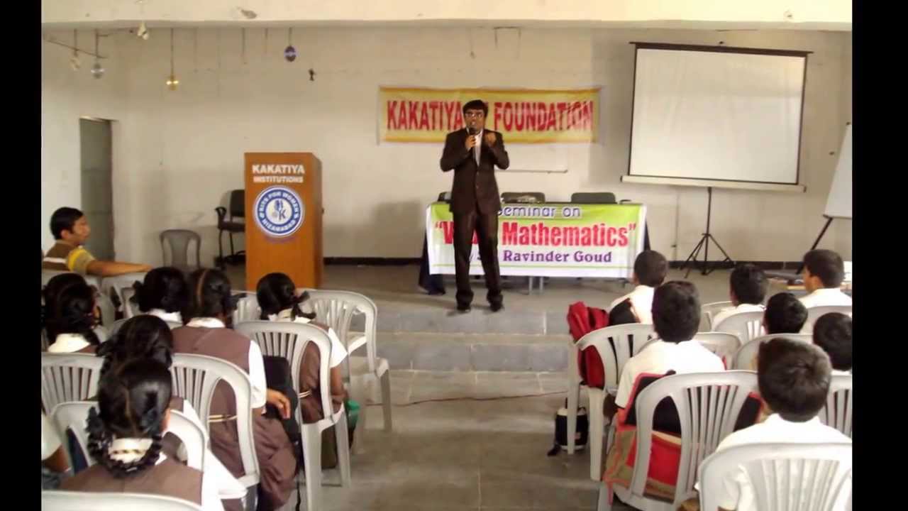 Vedic mathematics workshop