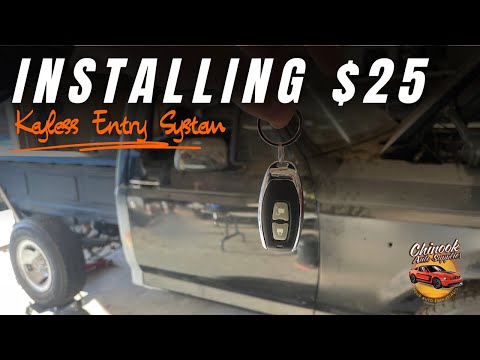 OBS F-150 keyless entry system for JUST $25 BUCKS!