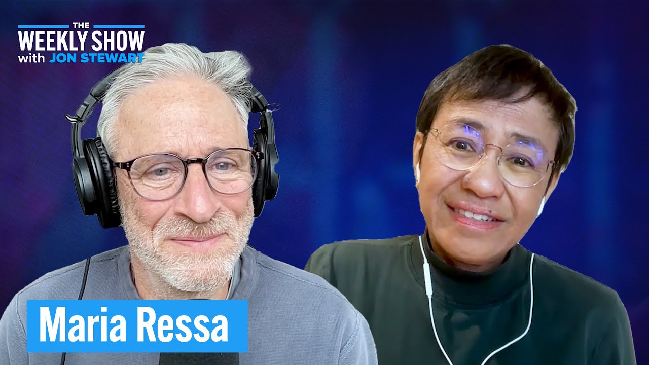 Jon Stewart & Maria Ressa On the US’s Authoritarian Slide | The Weekly Show