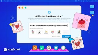 Meet IconScout AI Illustration Generator!