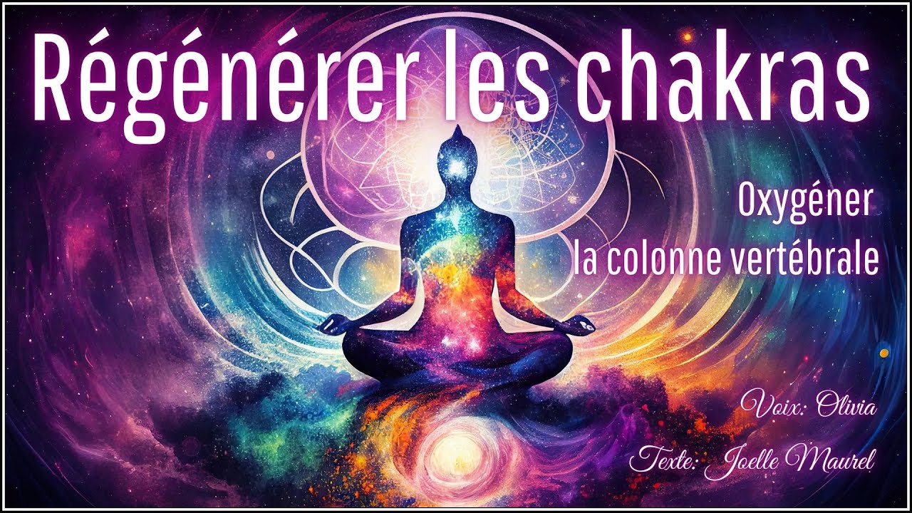 Méditation guidée - Régénérer les chakras et oxygéner la colonne vertébrale
