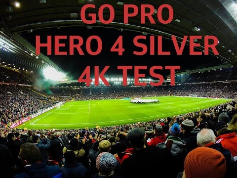 GoPro Hero 4 Silver 4K 15FPS TEST - Manchester United - Old Trafford