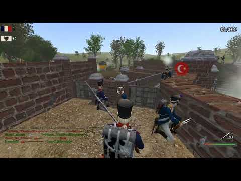 Mount & Blade Napoleonic Wars: Siege Gameplay (No Commentary)