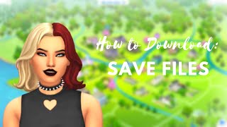 How to Download and Install Sims 4 Save Files (Step-by-Step) | The Sims 4