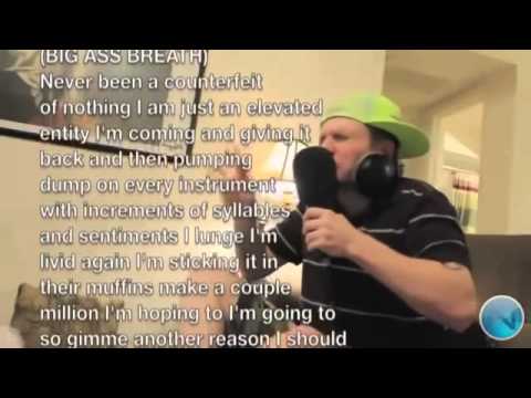 world 3 fastest rapper G Watsky,Mac Lethal and Ksicfaces