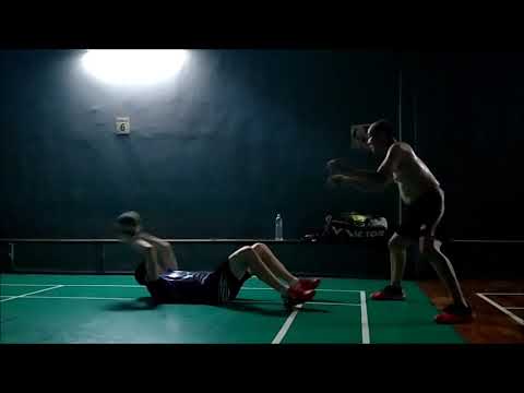 Soo Teck Zhi badminton training ms21  8 6 2017 15pm