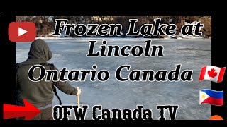 Frozen Lake at Lincoln