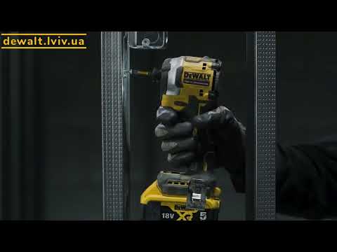 Akumuliatorinis smūginis suktuvas DEWALT 18V DCF850N-XJ be akumuliatoriaus ir kroviklio video