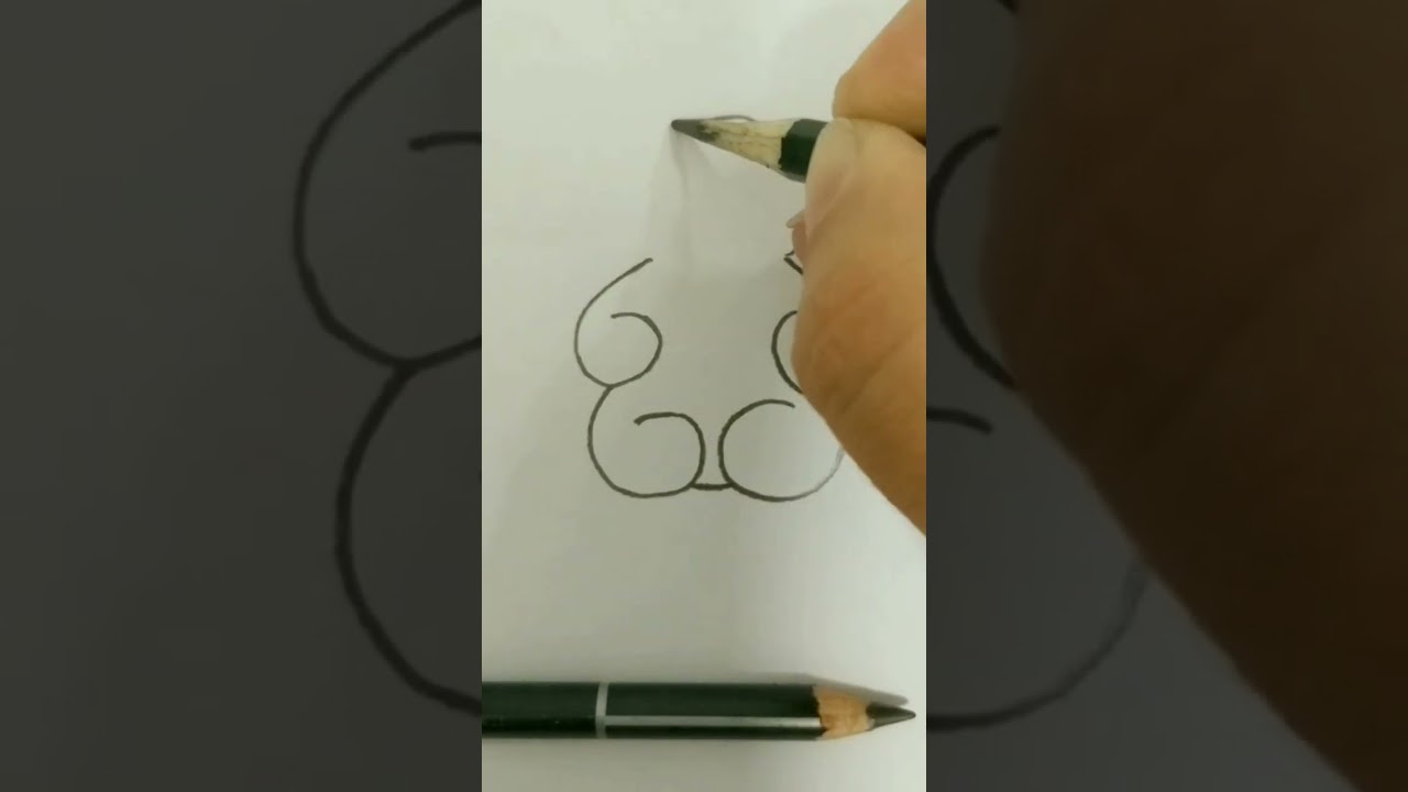 como desenhar urso fofo
