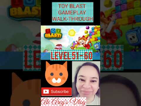 TOY BLAST GAMEPLAY WALK-THROUGH 51 52 53 54 55 56 57 58 59 60 ✅️👍 #toyblast