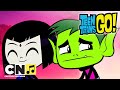 Teen Titans Go! ♫ Geen held zijn + De insecten ♫ Cartoon Network