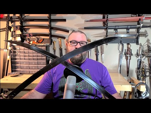 Cold Steel Talwar vs Shamshir Reviewed - And How the Scimitar Doesn't Exist