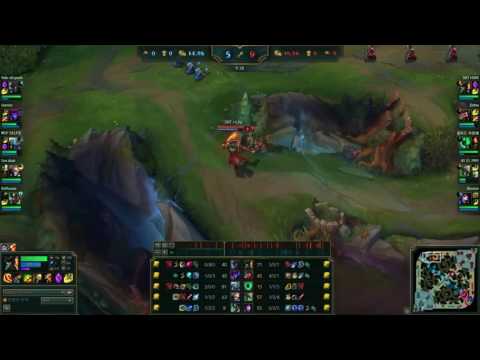 SKT T1 Huni GANGPLANK vs MAOKAI Top LOL KR 720LP