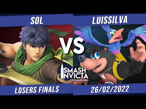 Smash Na Invicta #35 - Sol (Ike) VS LuisSilva (Banjo) - Losers Finals