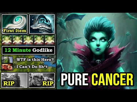 100% UNKILLABLE Solo MID Death Prophet Super 7.24 Buff Deleted Everyone with Crazy Exorcism DotA 2