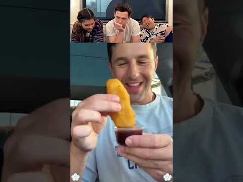 Tom Holland Laughs to Viral Videos #tomholland #funny #trynottolaugh#trend