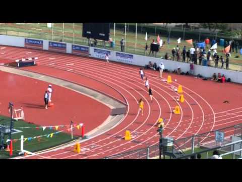 Sarah Hogan 400m hurdles at UTA