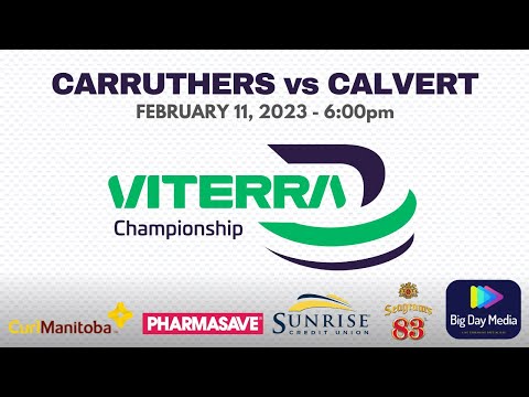 CARRUTHERS vs CALVERT - 2023 Viterra Championship - 6:00pm