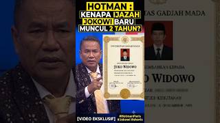 Download lagu HOTMAN: WHY DID JOKOWI'S DIPLOMA ONLY APPEAR AFTER 2 YEARS? #shorts #hotman #jokowi mp3