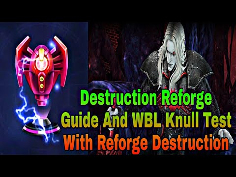Ctp of Destruction Reforge Guide And WBL Knull Clear With Reforge Destruction - Marvel Future Fight